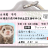 フェレナンバー迷子札