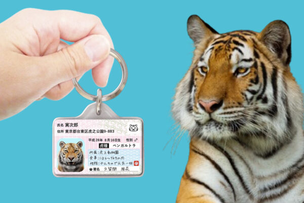 トラナンバー迷子札